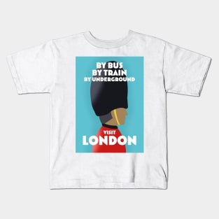 London Travel poster Kids T-Shirt